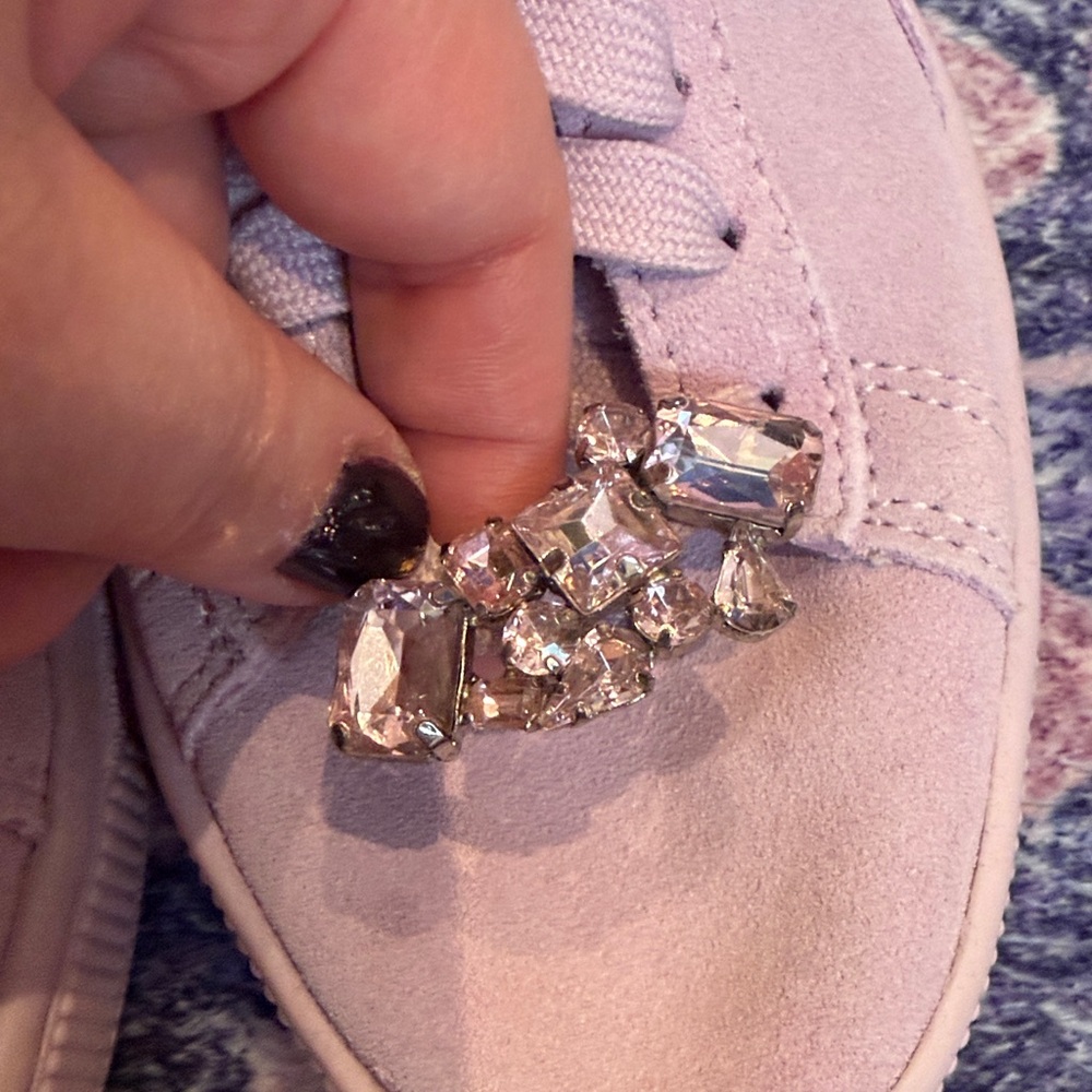 Puma Women's Light Pink Embellished Sneakers - Picture 5 of 5